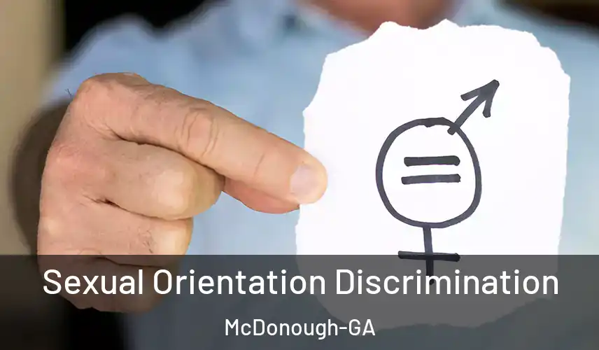 Sexual Orientation Discrimination McDonough-GA