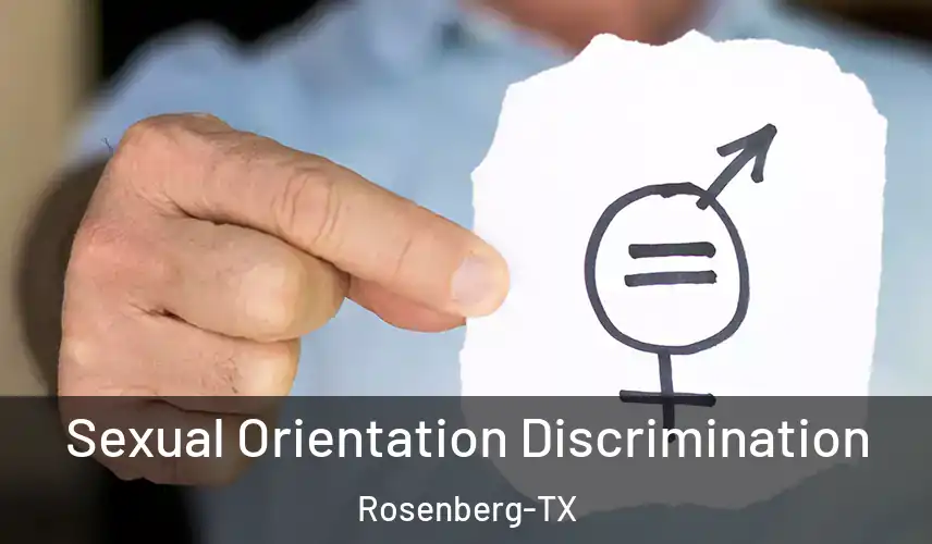  Sexual Orientation Discrimination Rosenberg-TX